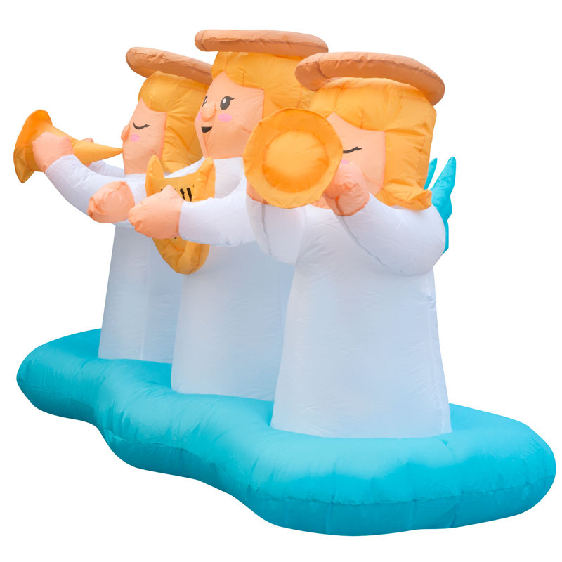 The Holiday Aisle® Three Angels Inflatable Wayfair